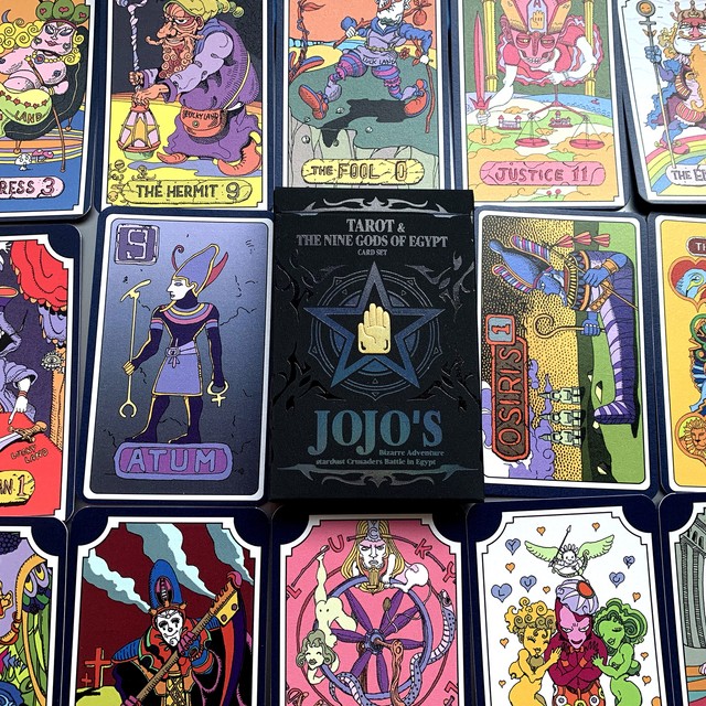 Anime Game JoJo's Bizarre Adventure Tarot Card Cosplay ...