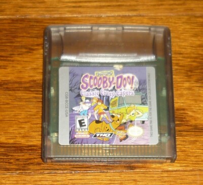 Nintendo Game Boy Color Scooby-Doo Classic Creep Capers video