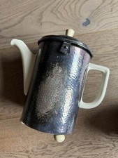 WMF Art-Deco Kaffeekanne Teekanne um 1930 Bauscher Weiden Bavaria Kanne