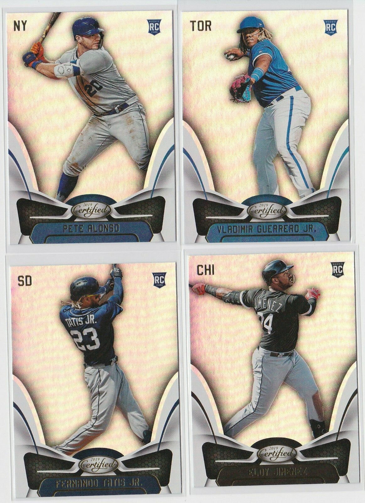 2019 Panini Chronicles CERTIFIED Baseball YOU PICK Base, Green & Blue Parallel