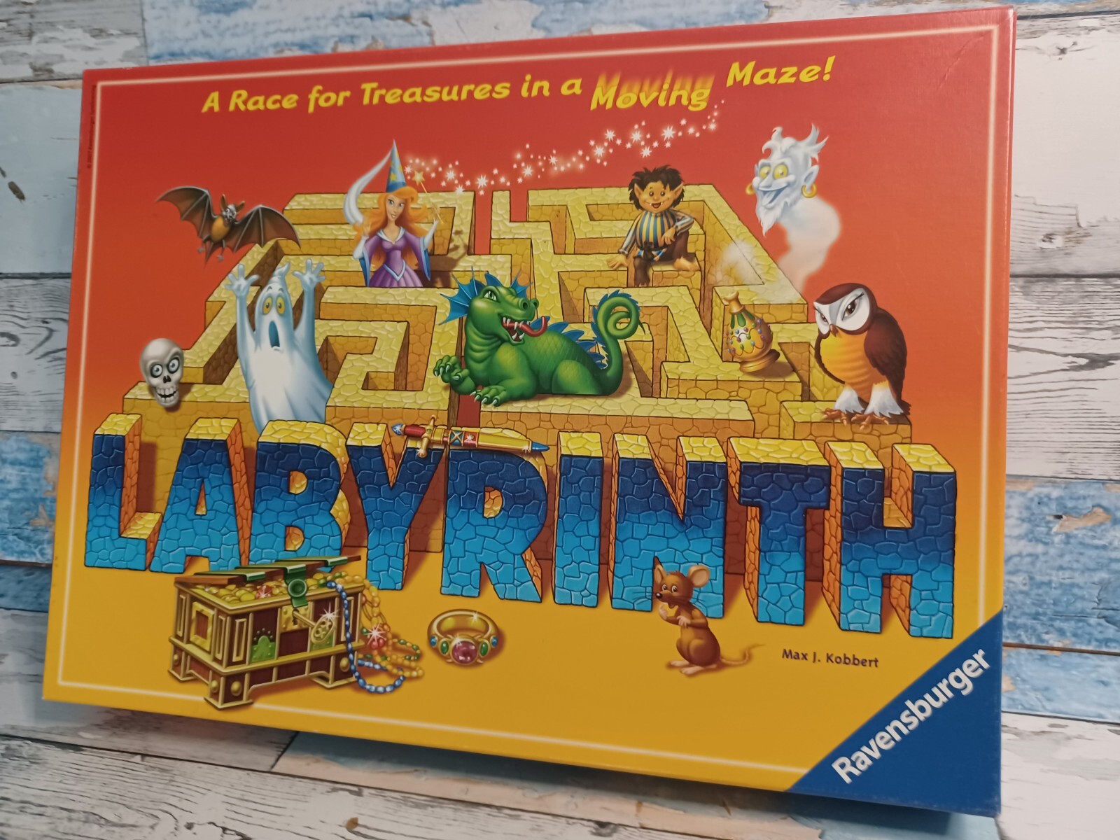 Labyrinth Board Game By Ravensburger 2007 Complete With Instructions