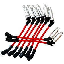10.2mm 48322 Spark Plug Ignition Wire Cable For 2000-2009 Chevy Gmc Cadillac V8