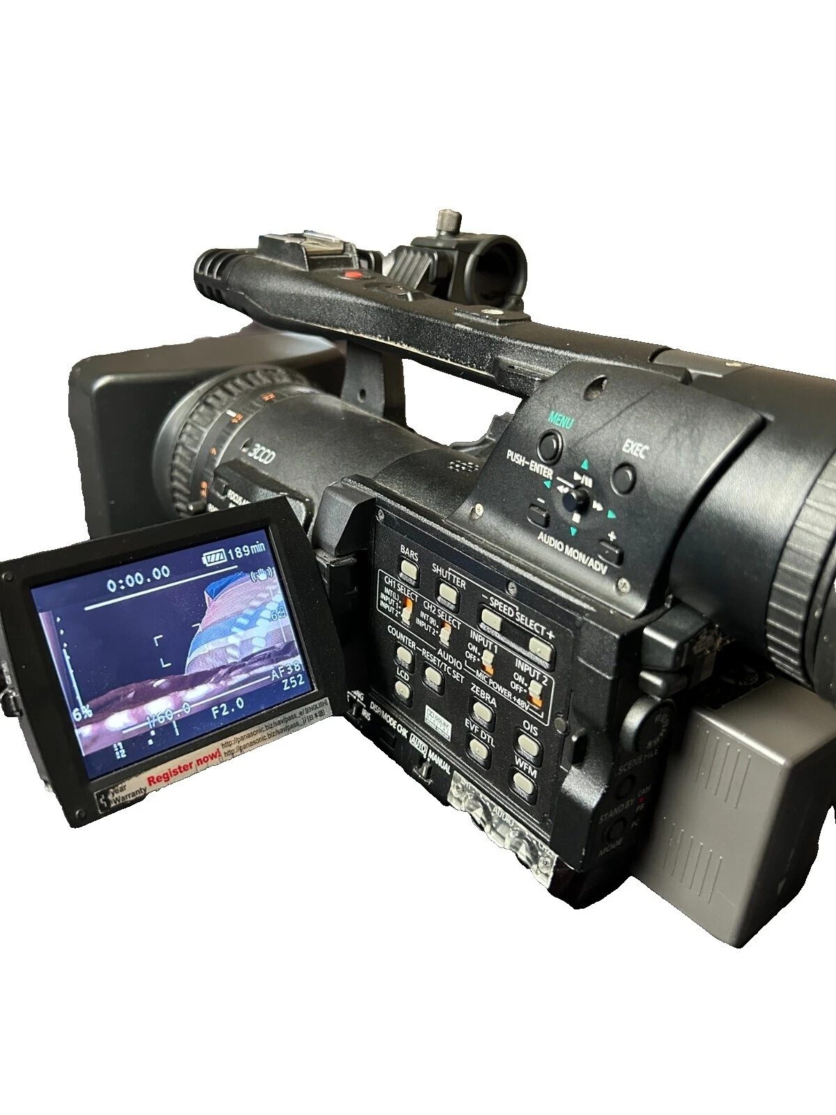 Panasonic AVCCAM Panasonic SDHC/SD Camcorders