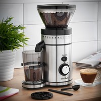 Burr Coffee Grinder 18 Grind Settings From Fine To Course Powerful Motor Burr Coffee Grinder 18 Grind Settings From Fine To Course Powerful Motor