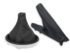 FUR SUBARU LEGACY IV FL 06-09 SCHALTMANSCHETTE HANDBREMSMANSCHETTE NAHT GRAU