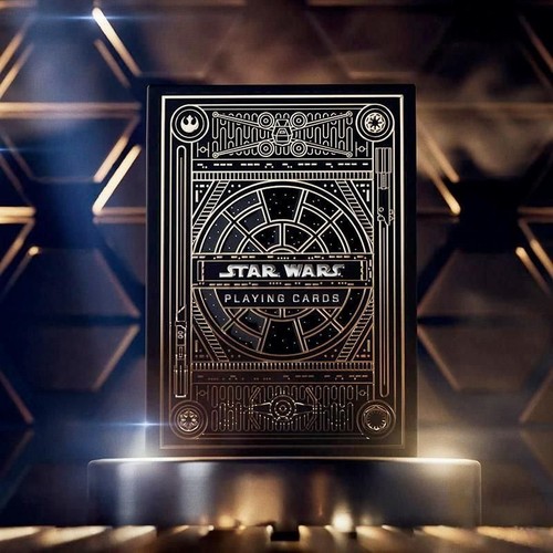 Star Wars Carte da Gioco - Lamina D'Oro Special Edizione Di theory11 Poker - Foto 4 di 8