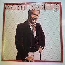 Greatest Hits Vol 4 IV LP Record Vinyl Marty Robbins Columbia 35629
