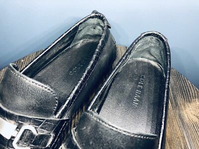 Cole Haan Somerset Black Croc C11397 Mens Size 9 M Driving  display picture 1
