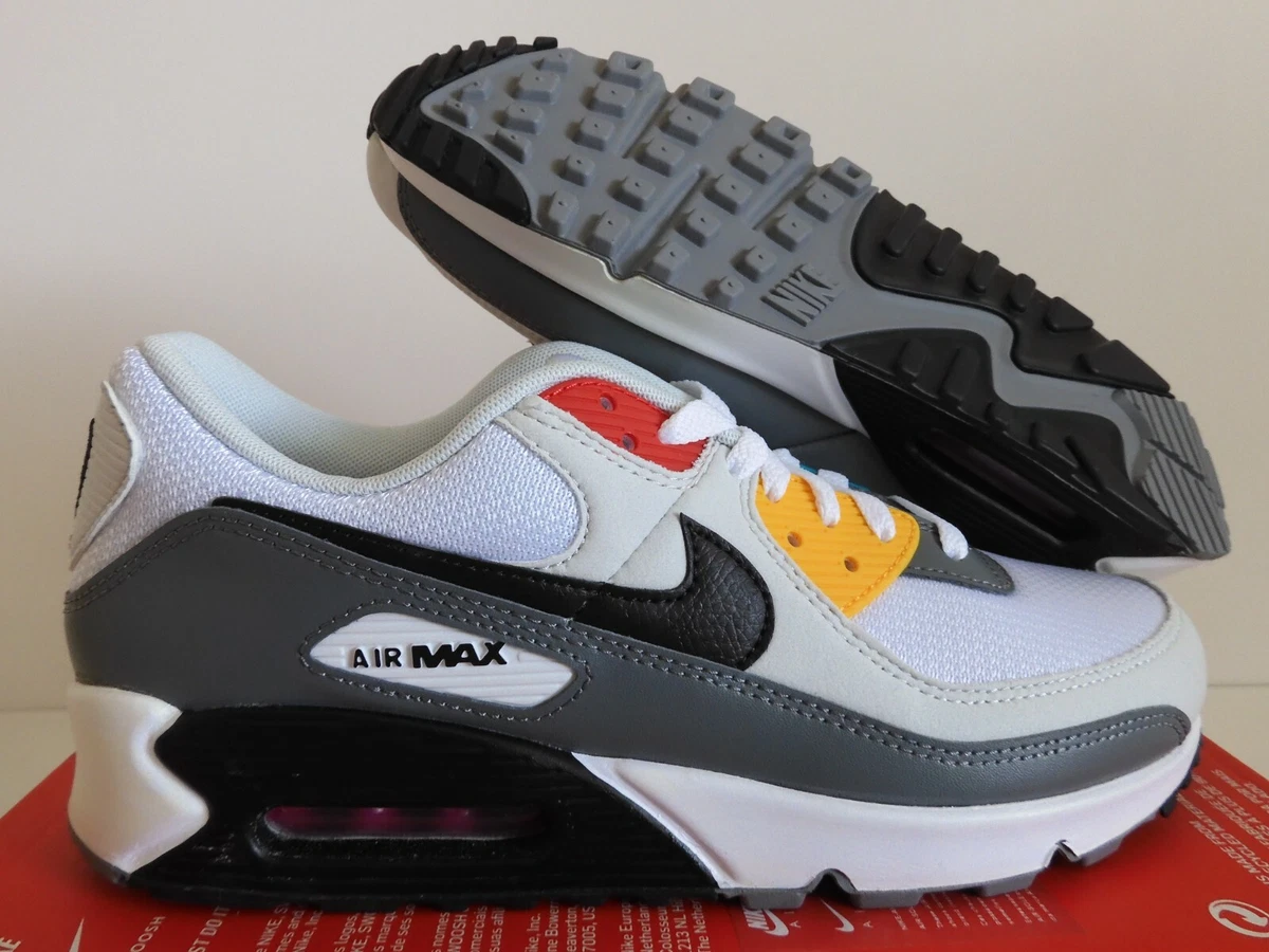 El uno al otro Pelmel Sudán NIKE AIR MAX 90 PREMIUM &#034;PEACE &amp; LOVE&#034; WHITE-BLACK-DUST SZ 10  [DM8151-100] | eBay