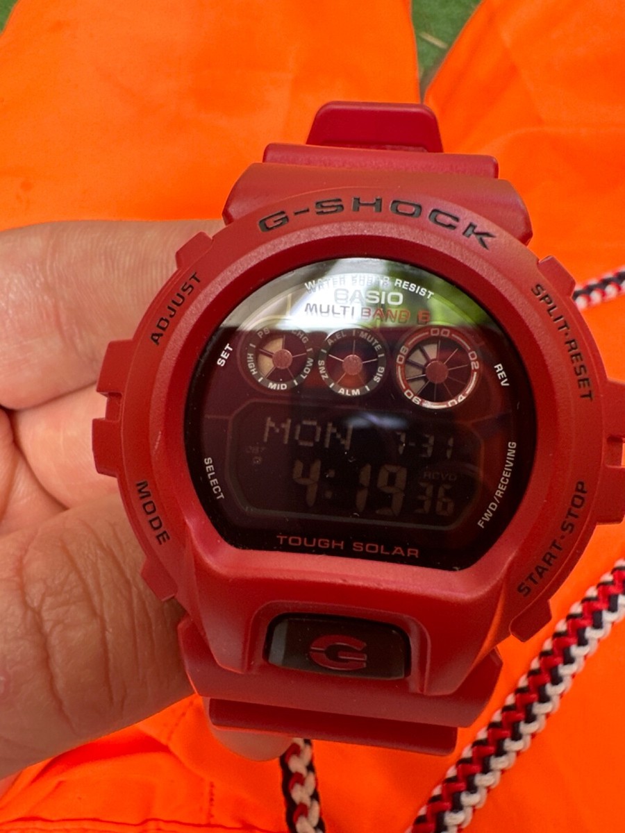 Casio G-Shock Burning Red Entire line up Gw-6900Rd-4Jf + Gw Casio G-Shock Burning Red Entire line up Gw-6900Rd-4Jf + Gw