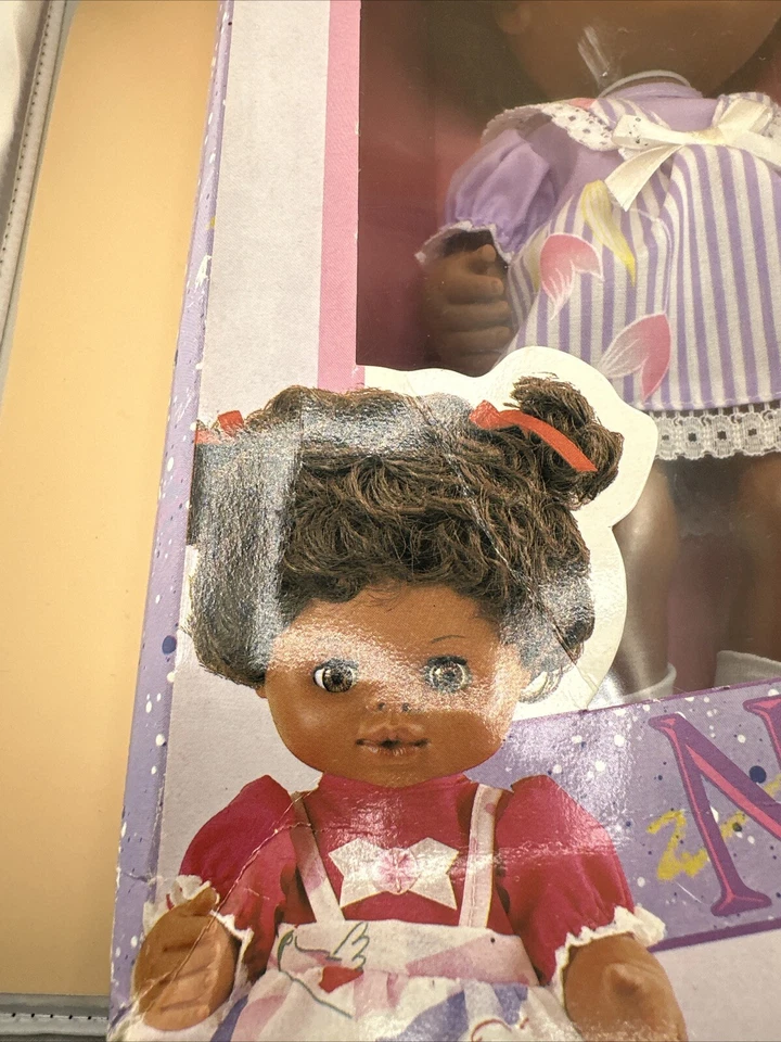 Muñeca de colección Cititoy Nichole afroamericana negra de 11 pulgadas nueva en caja 1988 Foto 3 de 4