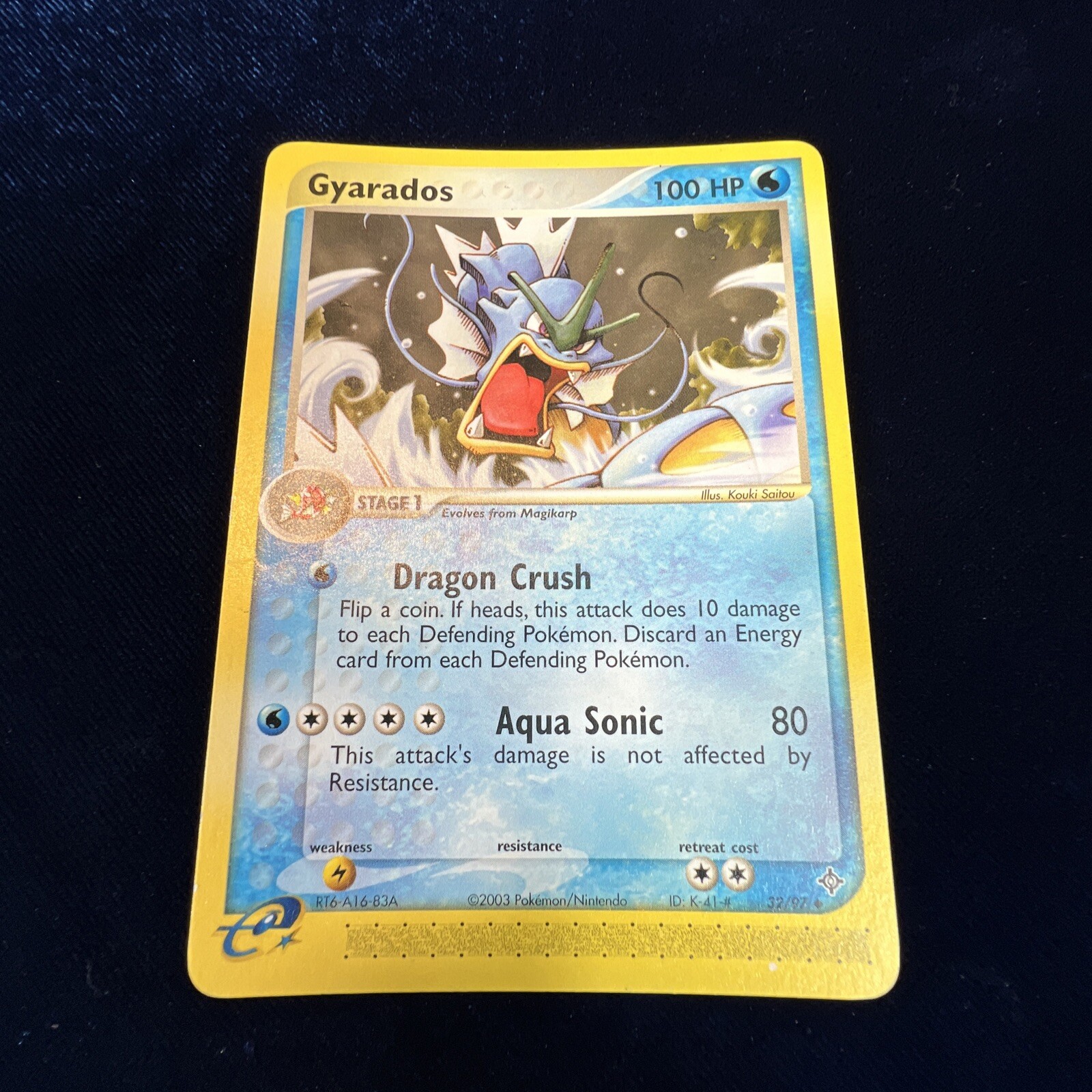 Gyarados 32/97 Ex Dragon Pokemon Card E Series
