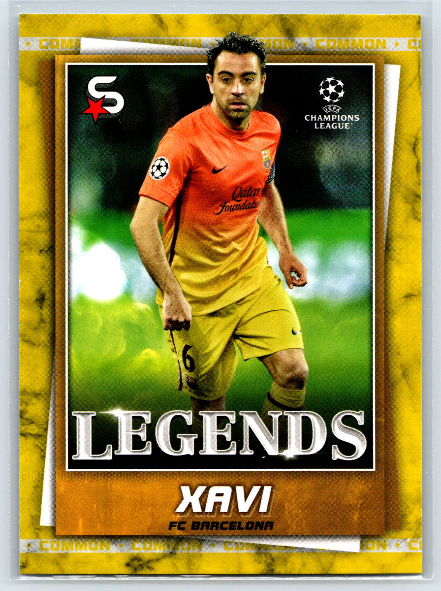 Xavi 2023 Topps UEFA Superstars Legends #196 FC Barcelona | eBay