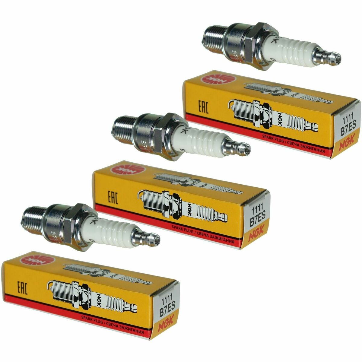 3X Candela Ngk B7ES 1111 Per Suzuki Gt 750 - Foto 11