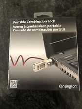 Kensington Portable Combination Laptop Lock 6ft Cable