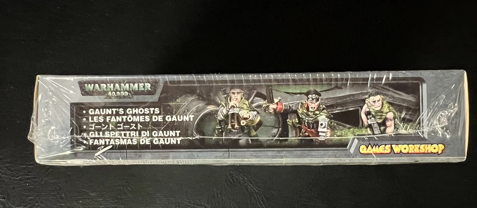 Warhammer 40k Gaunt's Ghosts (2002) запечатанный новый в коробке больше не издающийся металлический оловянный космический морской пехотинец - Изображение 3 из 4