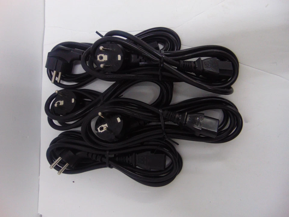 LOT OF (25) I-SHENG SP-023 Plug 16A 250V Power Cord UK Europe NEW - Image 4 of 4