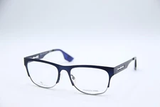 NEW ALEXANDER MCQUEEN MCQ 0027 K1I BLUE AUTHENTIC EYEGLASSES 54-17
