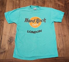 Vintage Hard Rock Cafe London T Shirt. Medium .Made in USA. Single Stitch. Hanes