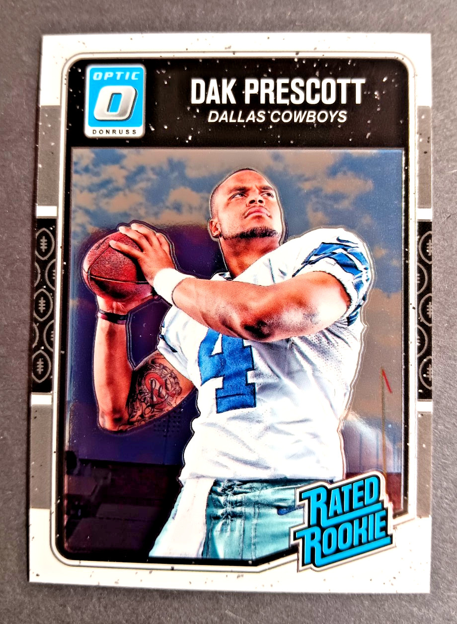 2016 Panini Donruss Optic #162 Dak Prescott Rated ROOKIE Cowboys
