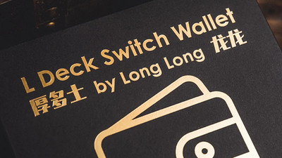 L Deck Switch Wallet by Long Long & Bacon Magic vielseitige Austauschbrieftasche