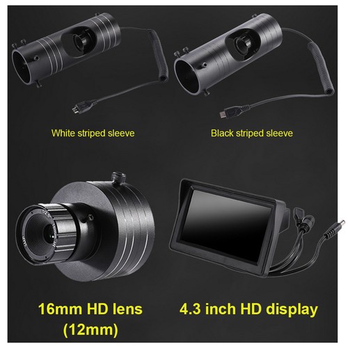 Night Vision Monocular with LE-032 Rangefinder 700m 4.3" Display 200m IR - Picture 5 of 10