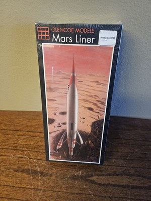 GLENCOE MODELS -  MARS LINER ROCKET - 1/144 SCALE MODEL KIT - NEW SEALED 