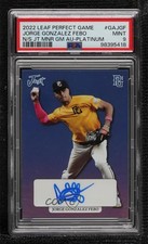2022 Leaf Perfect Game National Showcase 7/8 Jorge Gonzalez Febo PSA 9 Auto 0e2x