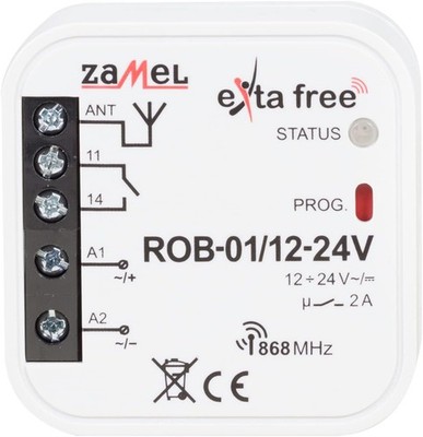 EXTA FREE ROB-01/12-24 V ROB-01/12-24V Funk- Tor- Controller