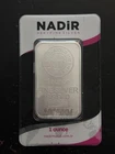 1 oz 999 Silver Bar - Nadir Metal Rafineri - Sealed in Assay Card Serial Numbers