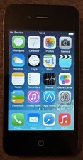 Apple iPhone 4 Black ATT A1332 8GB GSM/CDMA Good Used IOS 7.1.2