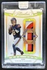 2024 Panini Flawless Caleb Williams Mastercraft Patch Rookie RC #/15 Bears