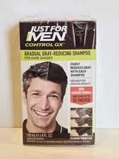 Just for Men Control GX Grey Reducing Shampoo, 4 Fl Oz Pack of 1 ,