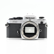 Nikon FE2 SLR Film Camera Body Chrome Read 781