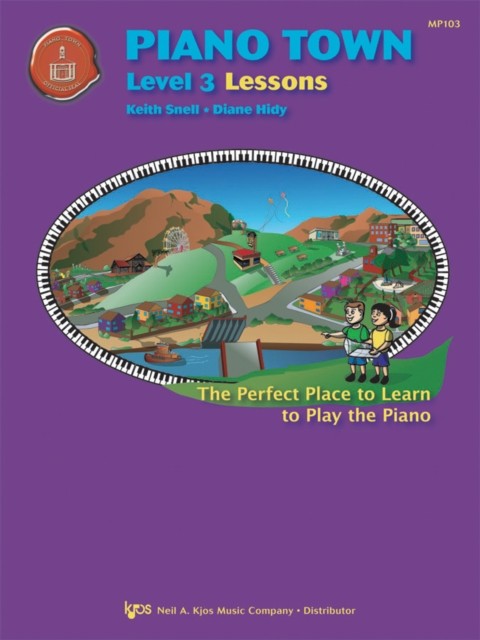 Piano Town Lessons Level 3 by Diane Hidy 9780849773273