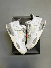 Air Jordan 4 Retro White/Oreo Grey, Size 5.5y, DJ4699-100