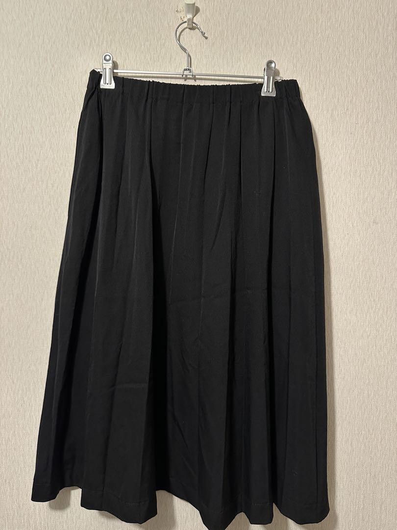 USED COMME DES GARCONS 2019 WOOL GABA SKIRT GOOD M-9643 | eBay