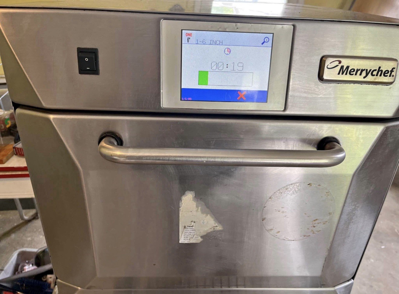 Merrychef Eikon E4 High Speed Countertop Microwave Convection Oven - Tested