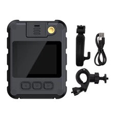 HD 2K Mini Clip Camera Video Audio Body Recorder IR Night Vision 2.0" HD Screen