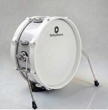 Dolby 18  Electronic Kick Drum White Silver for Roland Alesis