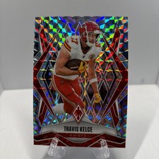2025 Panini Phoenix - Travis Kelce #60 Silver Pyramids Kansas City Chiefs