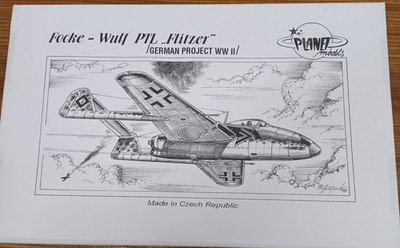 1:48 Focke-Wulf PTL Flitzer  Planet Models selten