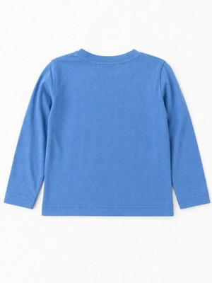 Ergee Langarmshirt Gr. 74 Blau Baby Shirt Baumwolle Jungen Mädchen Basic