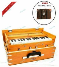 New BINA 2.5 Octaves Double Reeds 4 Stopper Double Bellow 32 Keys Harmonium