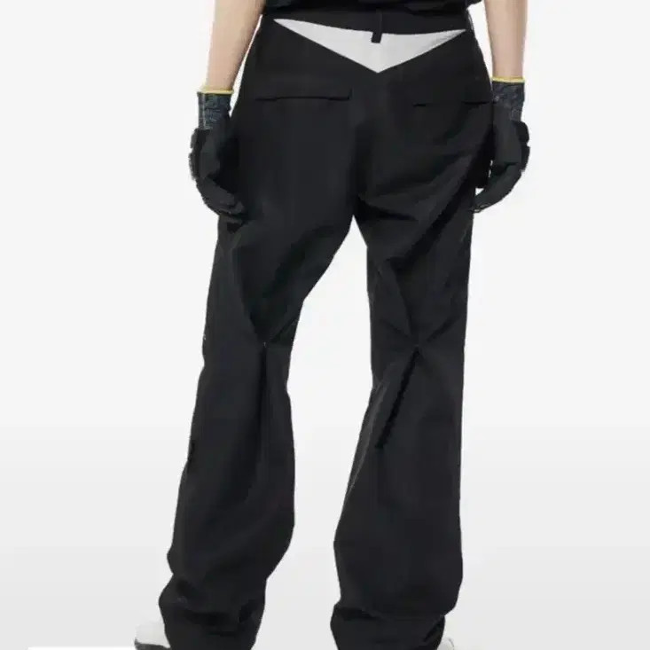 Opening Project Solid Shell Pants Men Size 3 Black - image 1