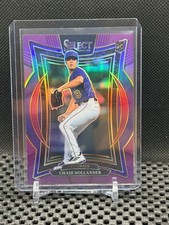 Chase Dollander 2025 Select -  Concourse - Purple Prizm #70/75 - #25 Rockies