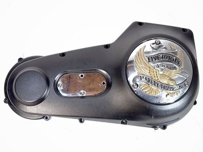 1996 Harley Softail Heritage Classic OEM Outer Primary Clutch Cover Golden Eagle