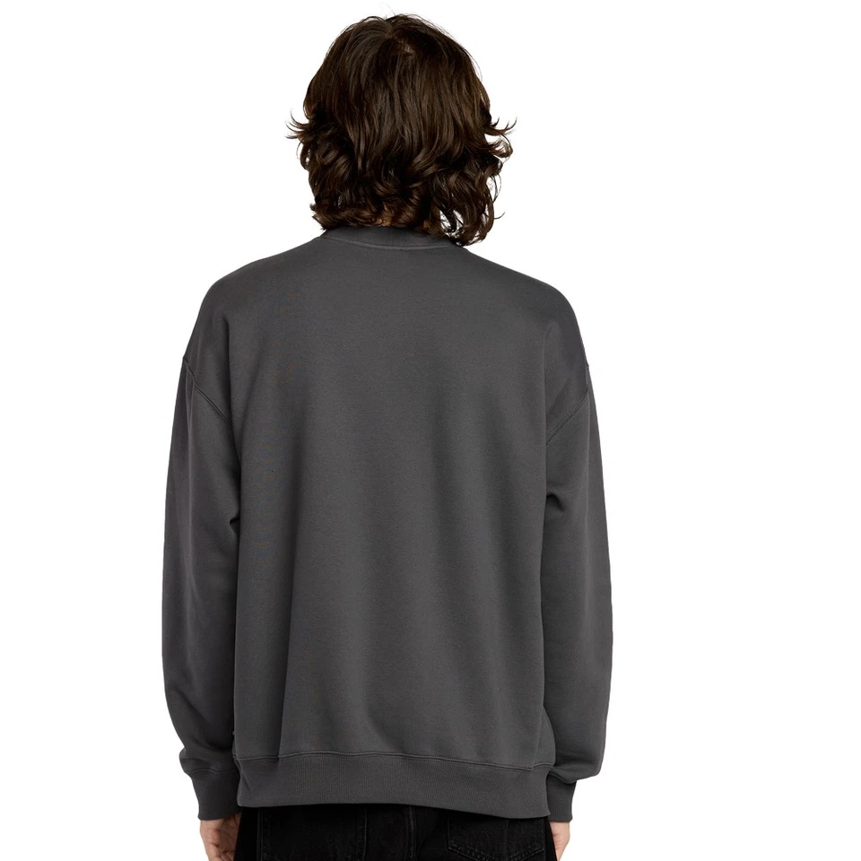 Volcom Single Stone PW Crew Sweatshirt - Asphalt Black - Bild 2 von 4