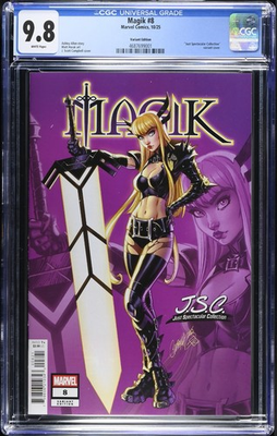 #ad Magik #8 J Scott Campbell Trade Variant CGC 9.8 $70.00