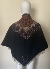 ETRO Silk Wool Scarf Shawl